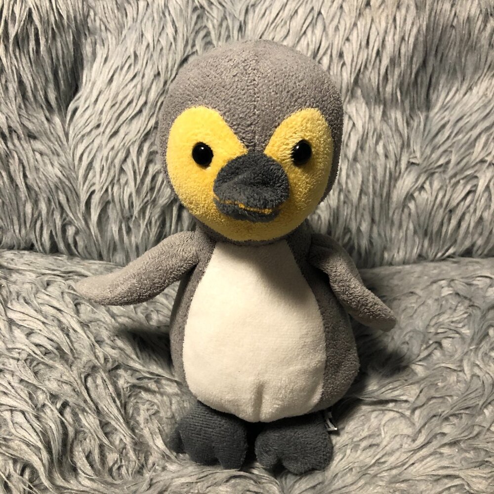 Kinder Ferrero Penguin Plush Soft Comforter Toy 7" Cute Cuddly